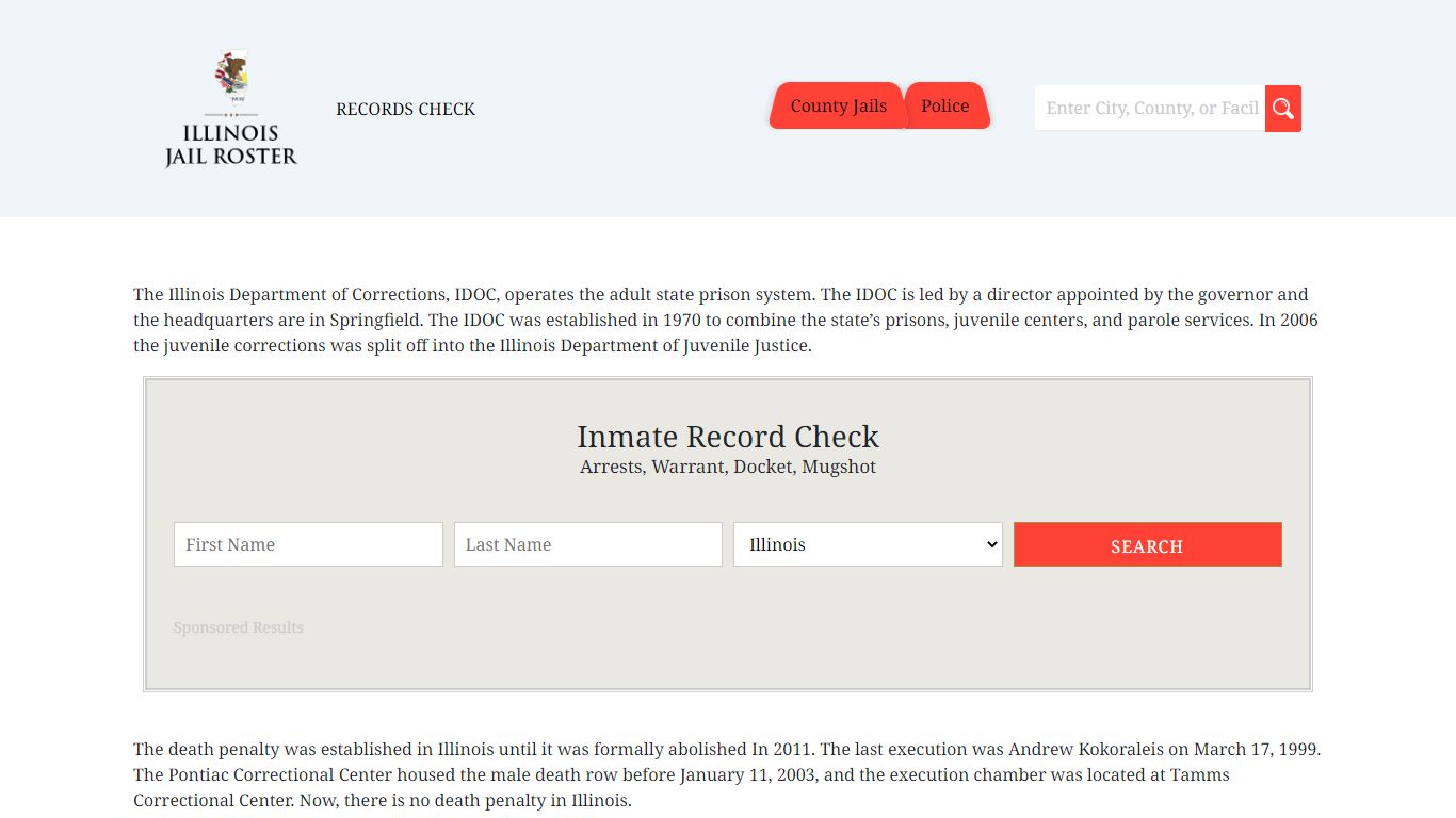 DeKalb County Jail | Jail Roster Search